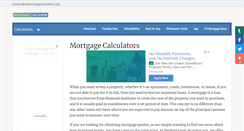Desktop Screenshot of mymortgagecalculator.org